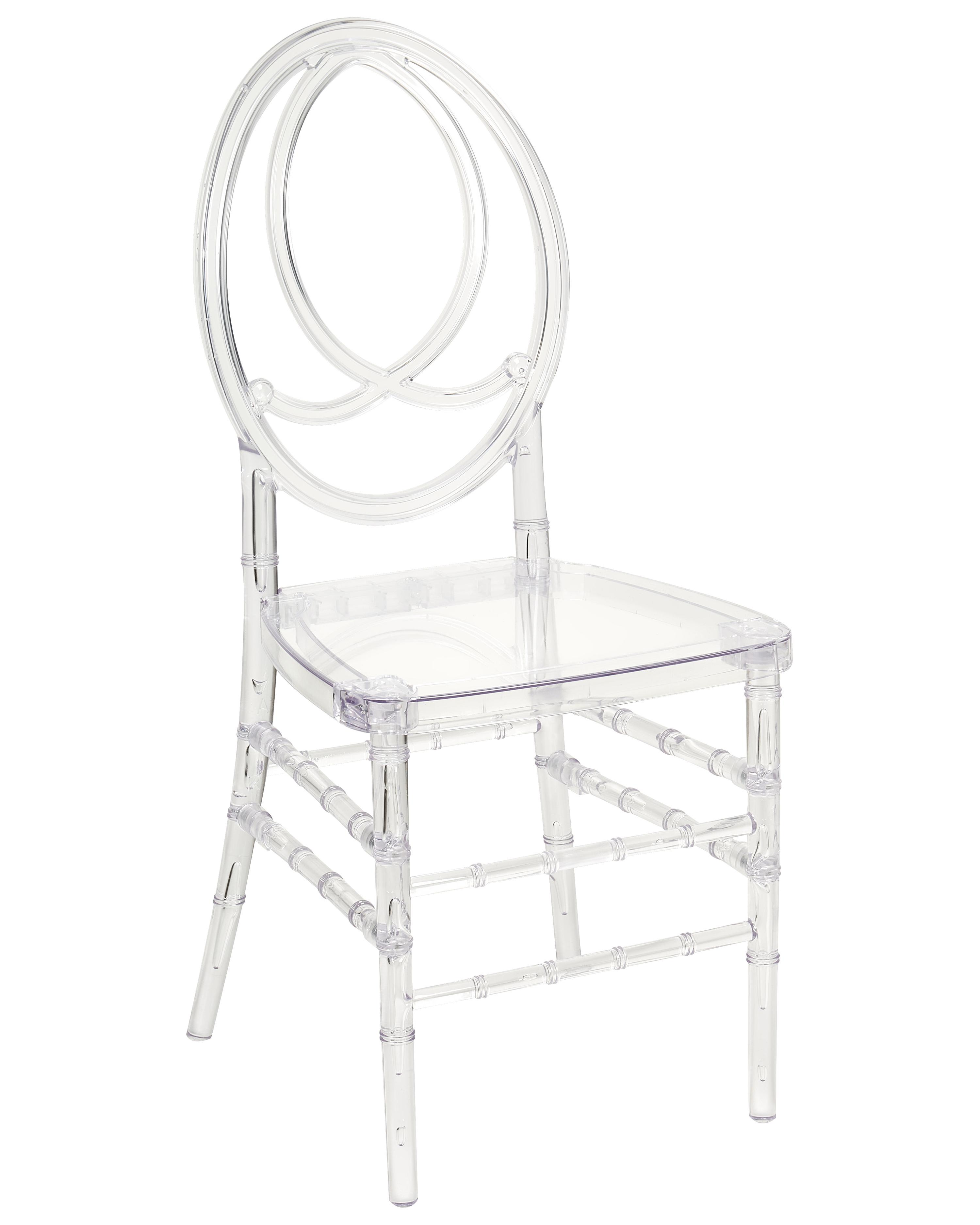 Set van 2 eetkamerstoelen MIDWAY Transparant
