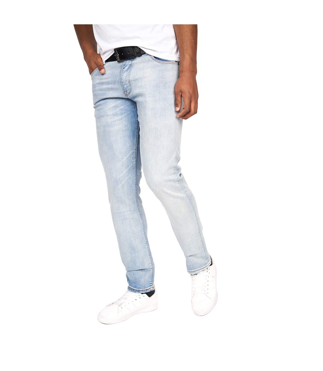 Crosshatch - Jean CADMAN - Homme (Bleu clair délavé) - UTBG383