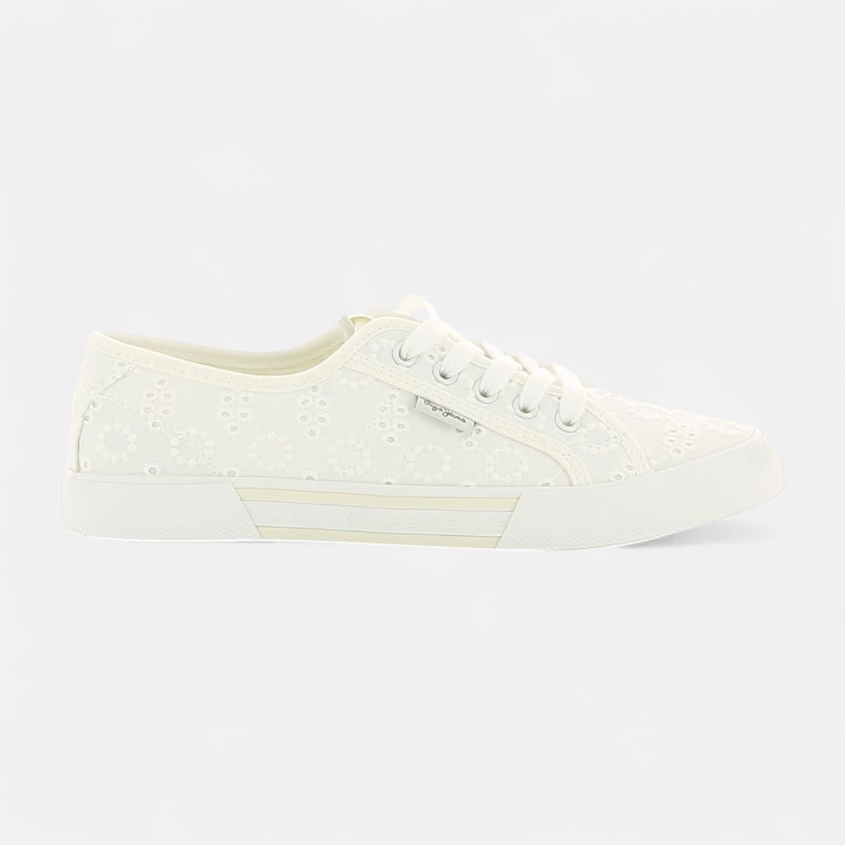 Baskets en toile Femme blanc
