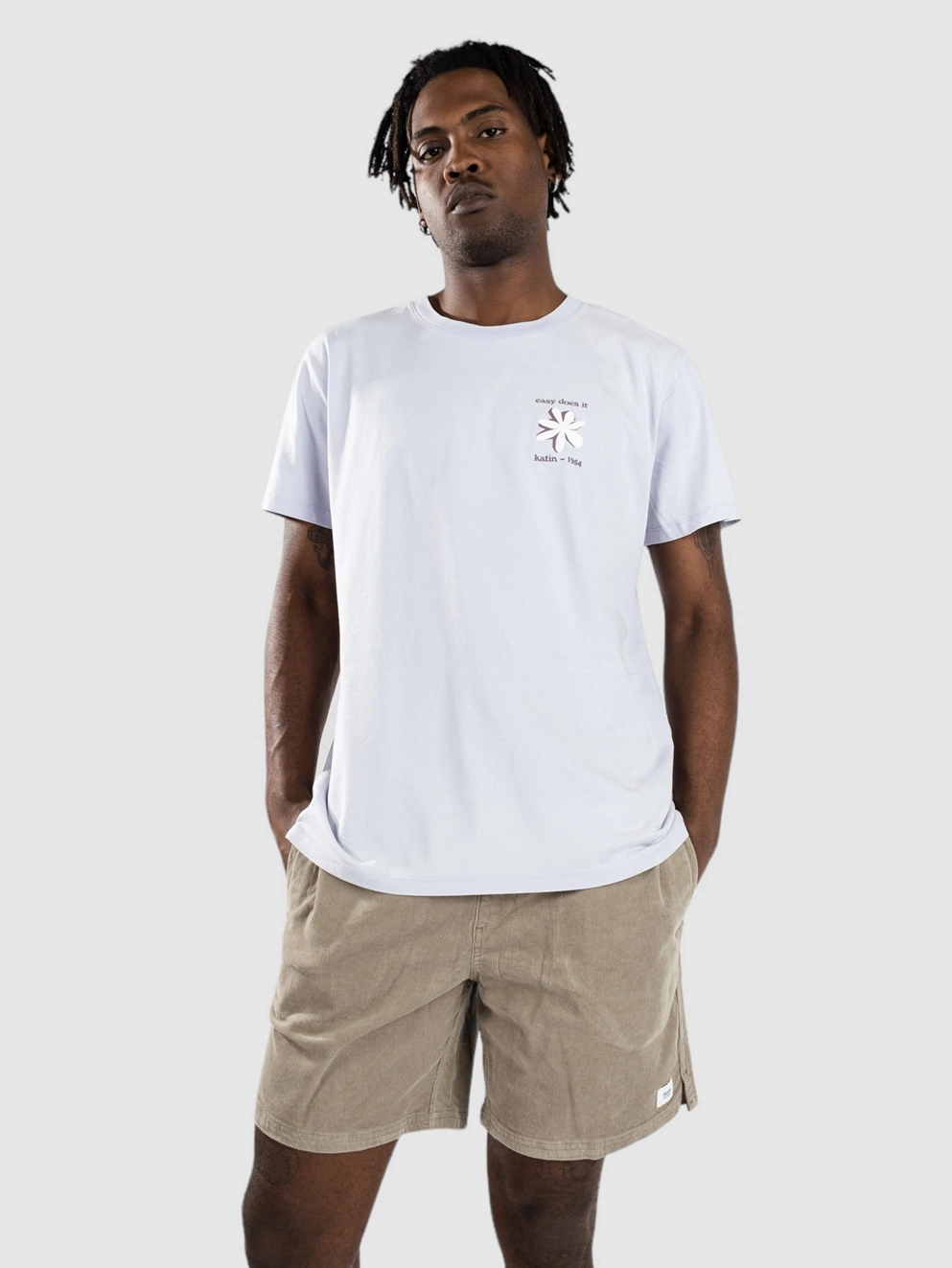 Katin USA Flow T-Shirt lavender sand wash
