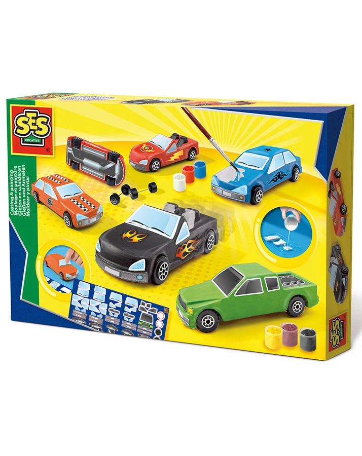 Gipsgießset CARS in bunt