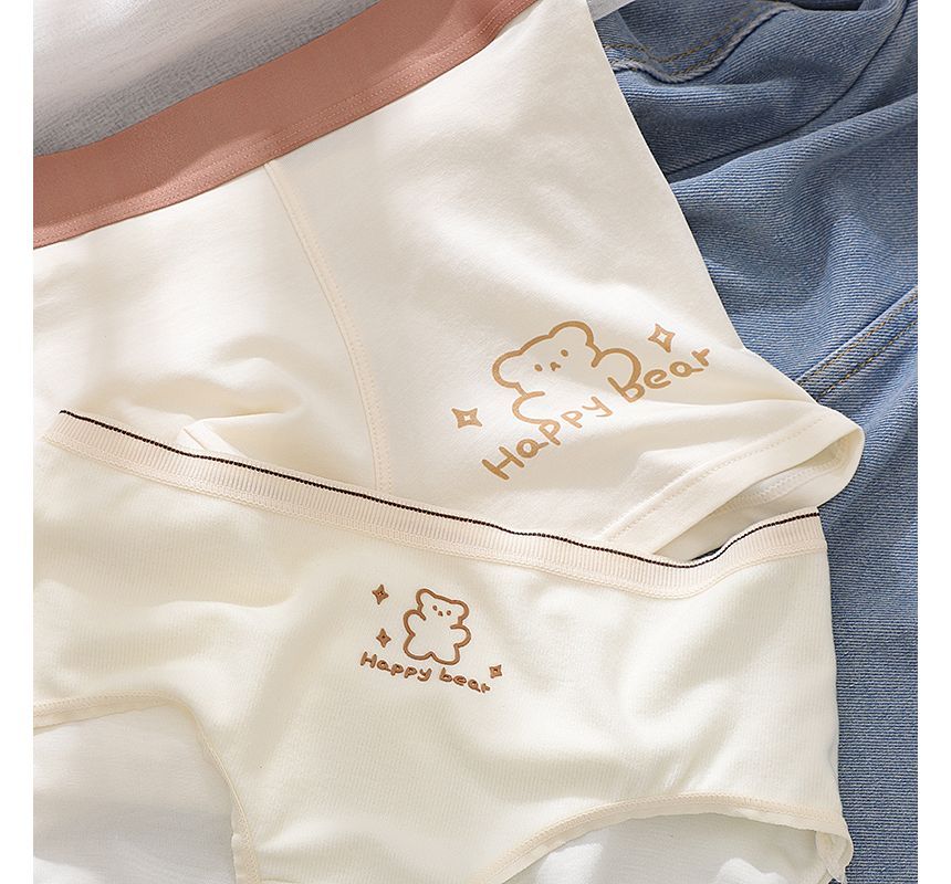 Pancherry - Koppelset: panty met berenprint + boxershort