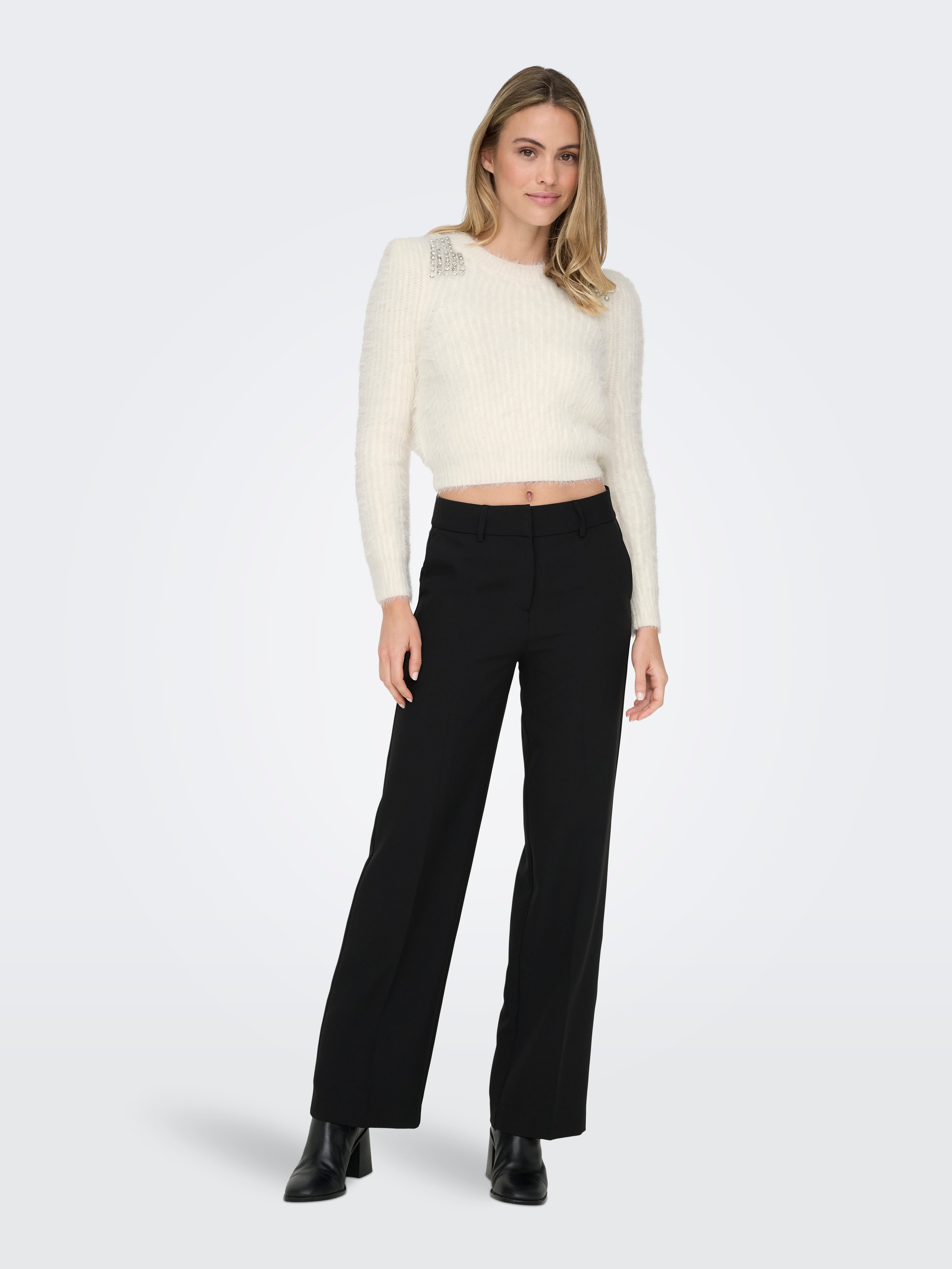 ONLSURI Strickpullover Cloud Dancer