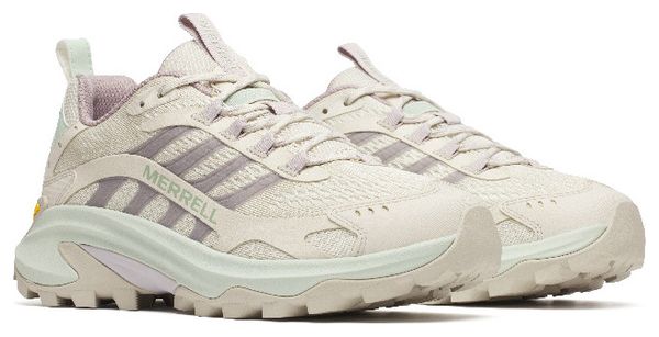 Chaussures de Randonnée Merrell Moab Speed 2 Beige/Violet Femme