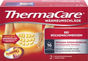 ThermaCare Wärmeauflagen bei Rückenschmerzen, 2 Stück