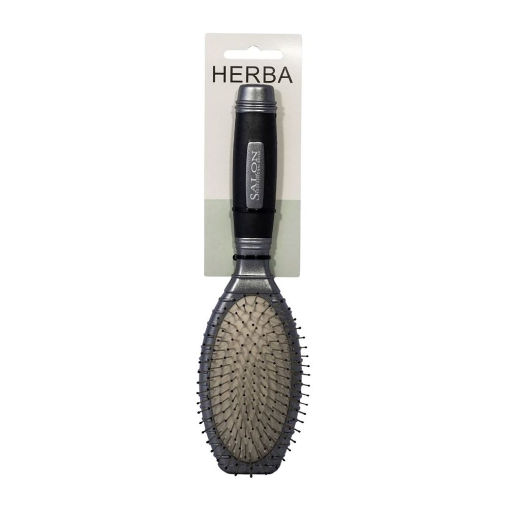 HERBA Haarbürste<br>1 Stück, Metallstifte Pneumatic oval 11-reihig