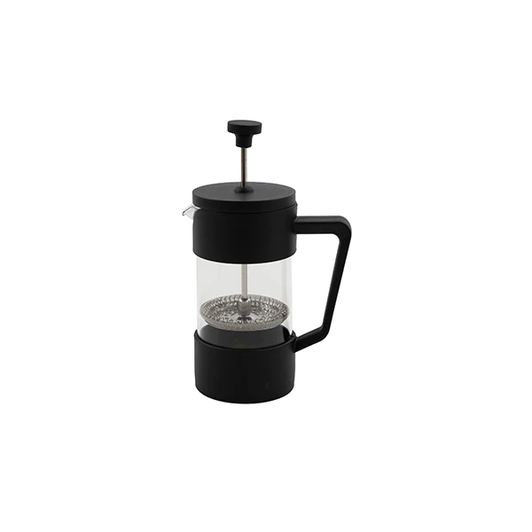 Cafetière à piston en verre 350 ml noir Point Virgule