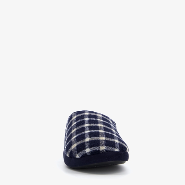 Thu!s heren pantoffels blauw geruit