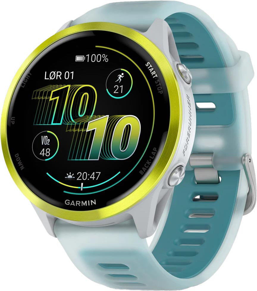 Forerunner 570 - 47mm Whitestone/Amp Yellow