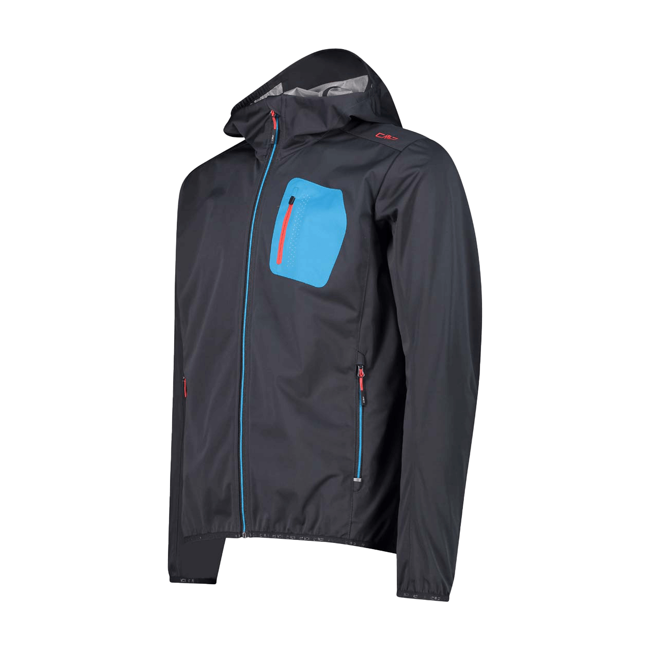CMP Man Jacket Fix Hood - Jakke