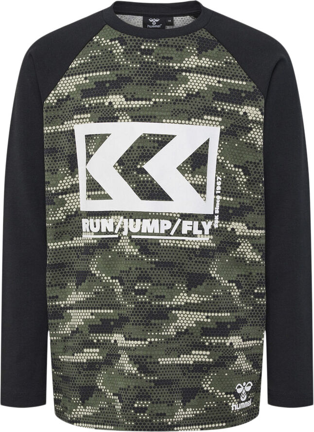 Hummel Flying Superkids Boys T-shirt Grøn