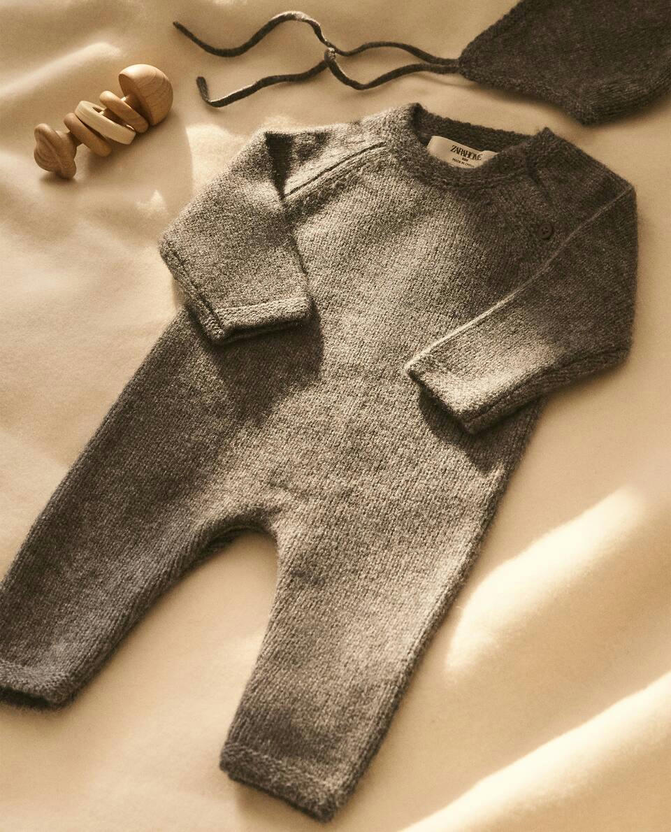 MACACÃO DE BEBÊ DE CASHMERE