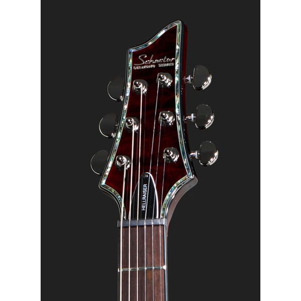 Schecter C-1 Hellraiser E-Gitarre schwarz/rot
