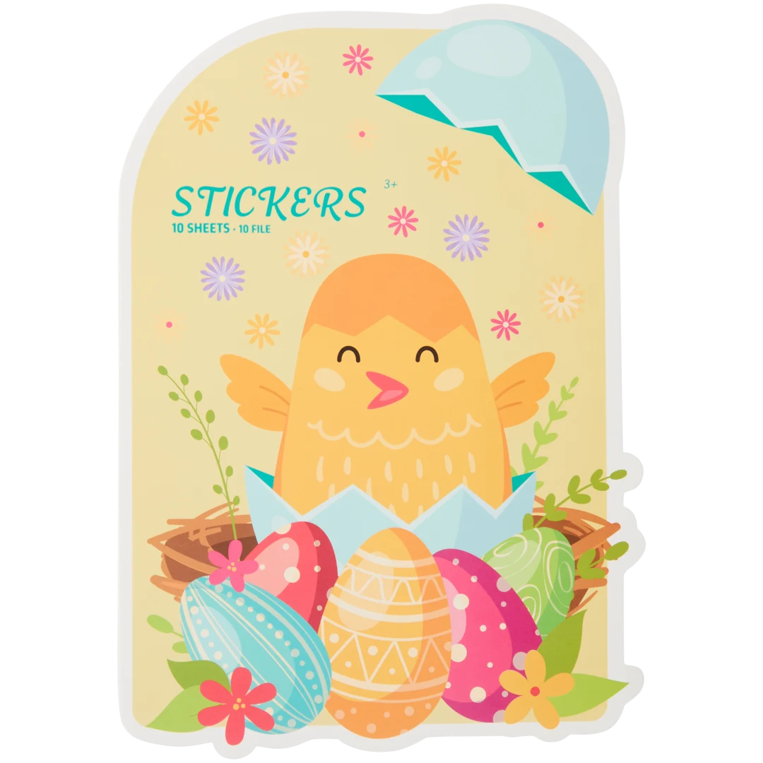 Pasen stickerboek 10 vel | diverse varianten