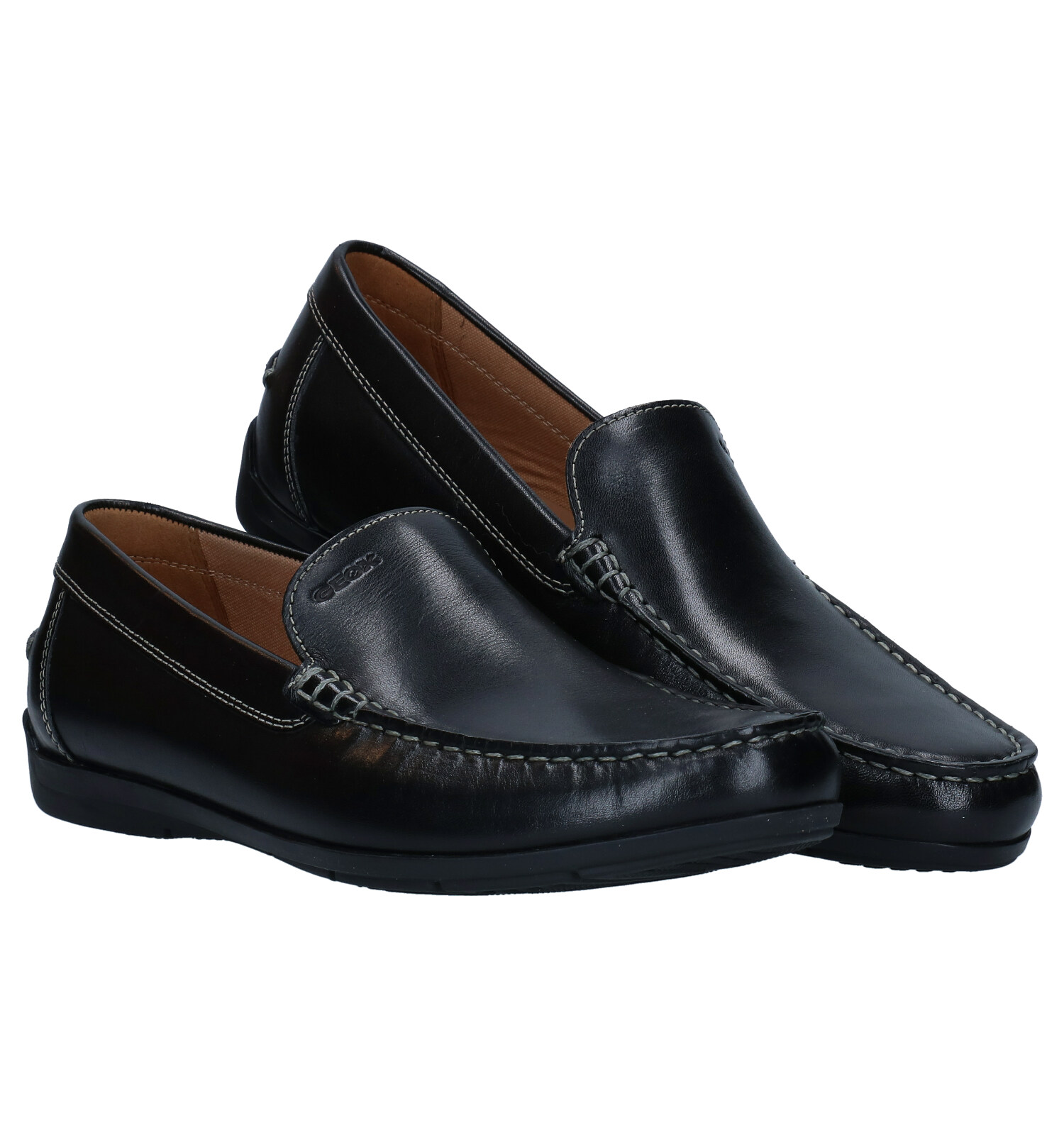 Mocassins zwart