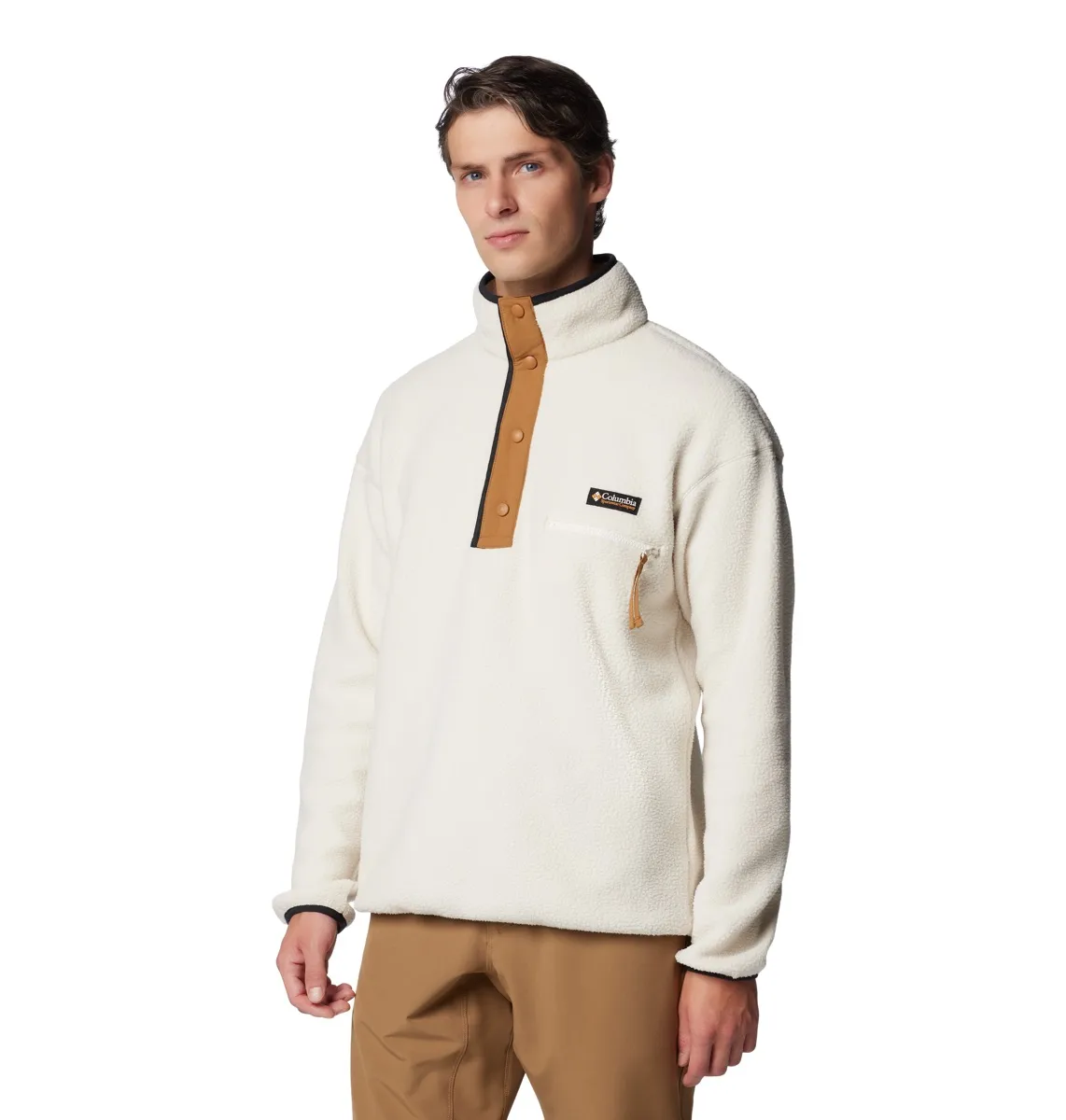 Columbia Helvetia II Half Snap Fleece Chalk
