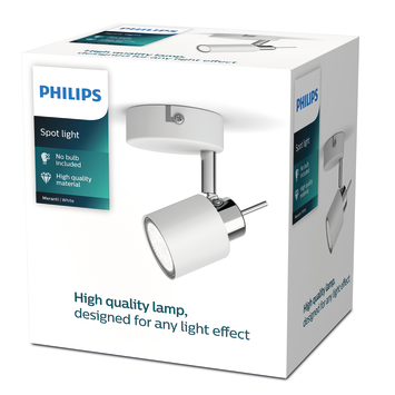Philips Meranti opbouwspot wit 35W