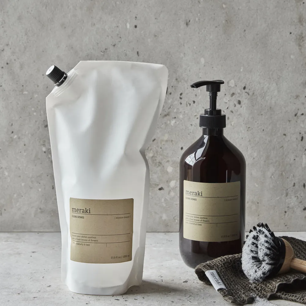 Meraki Opvaskemiddel Refill, Blossom Breeze - 1000 ml.