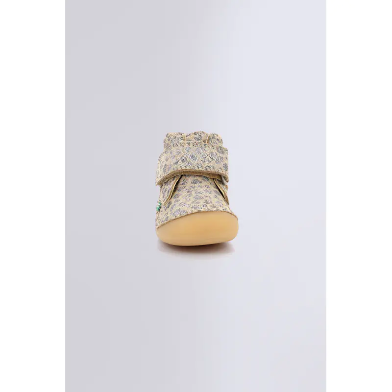 Sabio Beige leopard BOTTILLONS Cuir Fille