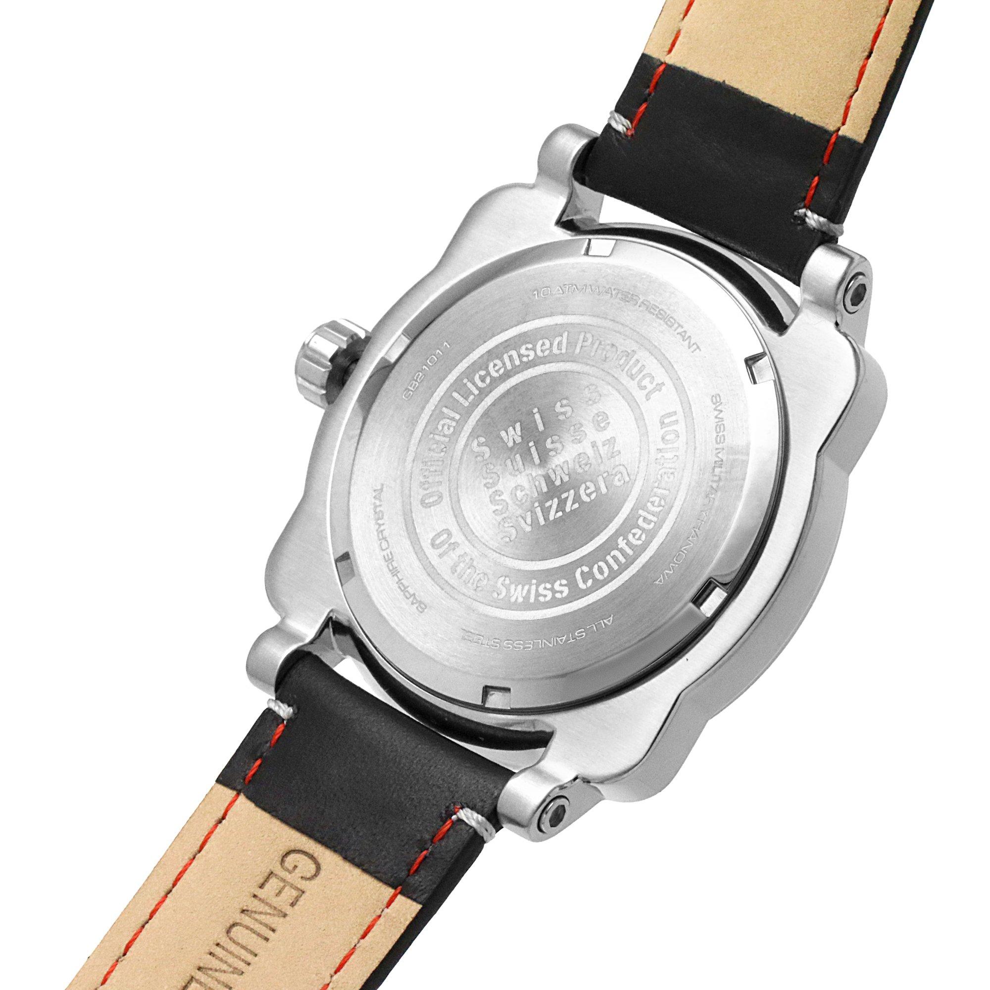 Swiss Military Hanowa Aerograph Stainless Steel Sports Analogue Quartz Watch