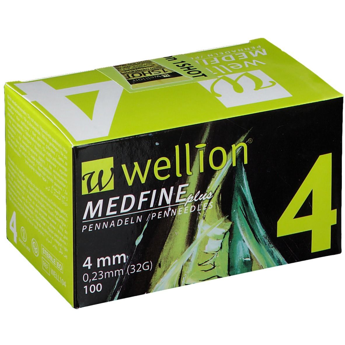 WELLION MEDFINE plus Pen-Nadeln 4 mm