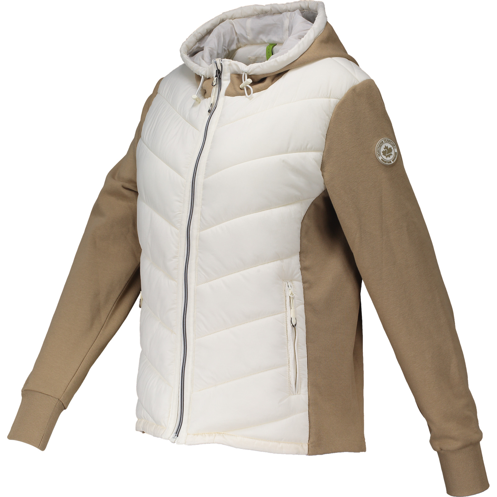 North Valley Damen-Hybridjacke Vikky S, beige