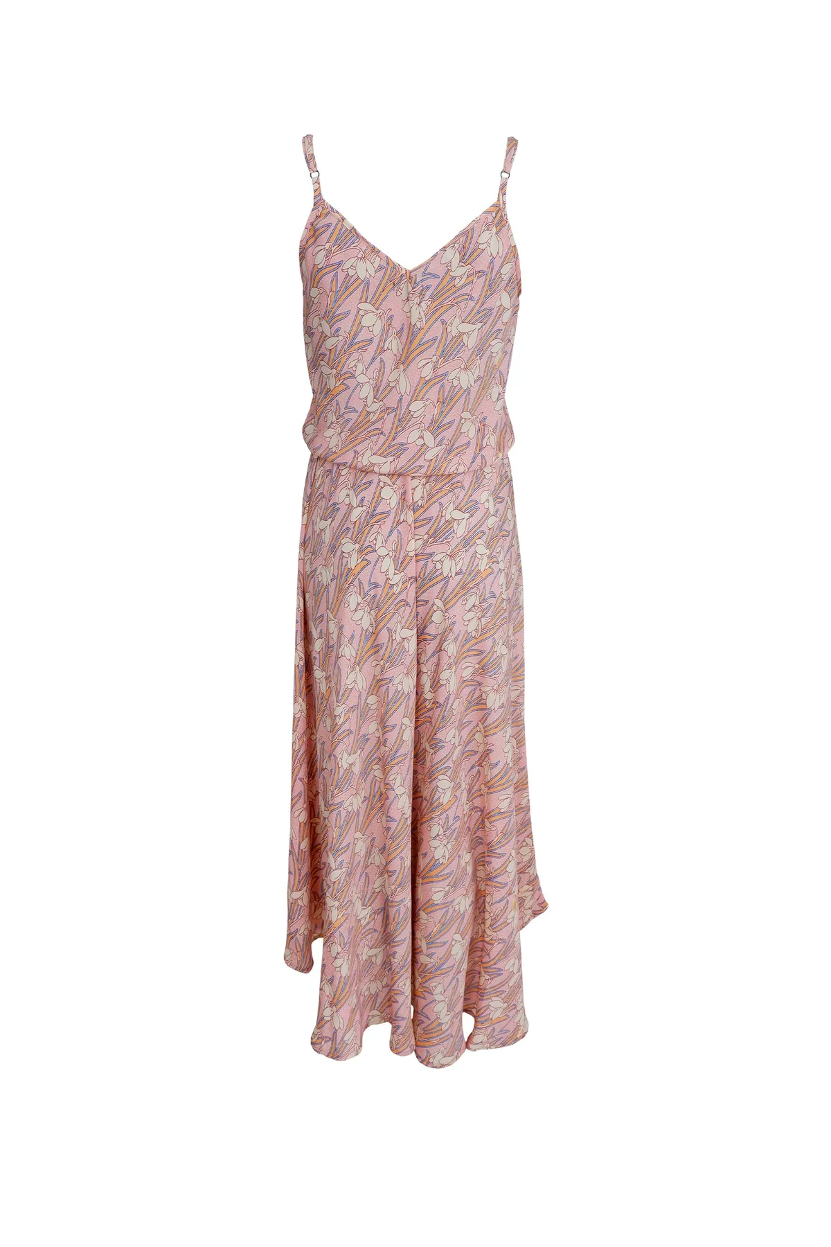 Black Colour Bcluna Ella Strap Dress columbine peach