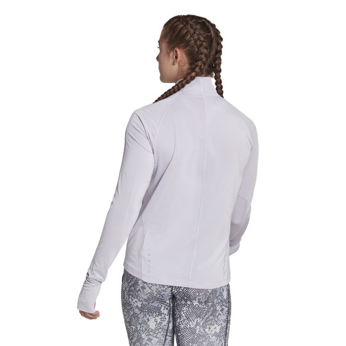 adidas Dame Jakker Fast 1/2 Zip Lilla