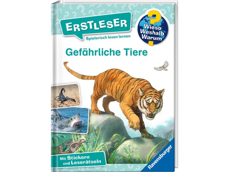 Ravensburger Kinder-Sachbuch WWW Erstleser: Gefährliche Tie Klappbuch