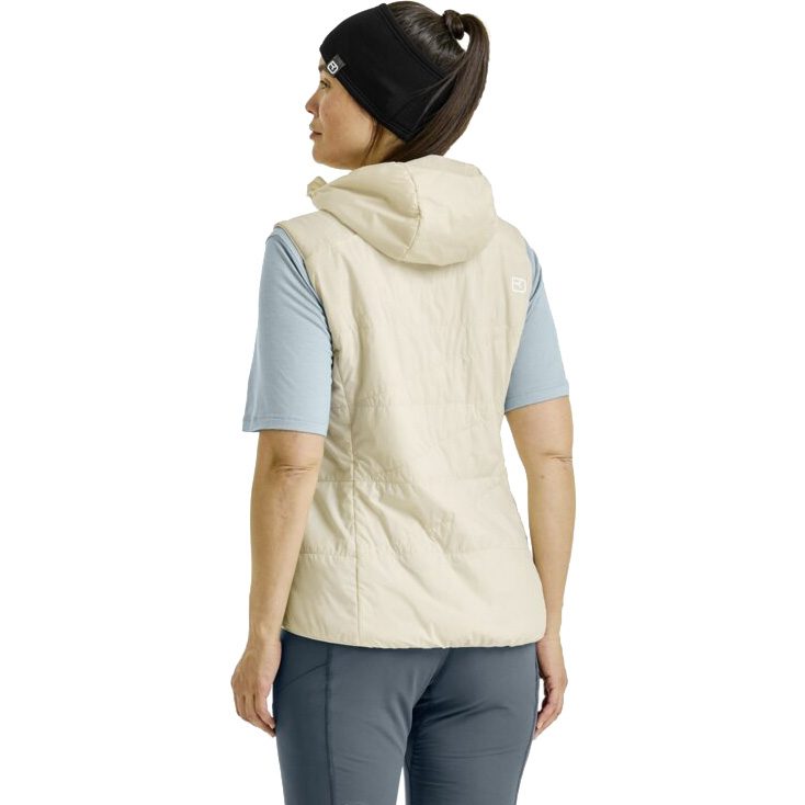 ORTOVOX Swisswool Piz Duan Weste Damen white chalk