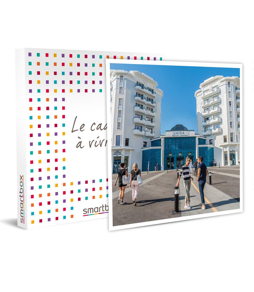 SMARTBOX - 2 jours en résidence de tourisme avec 3 soins de bien-être et accès au spa près de Clermont-Ferrand - Coffret Cadeau Séjour