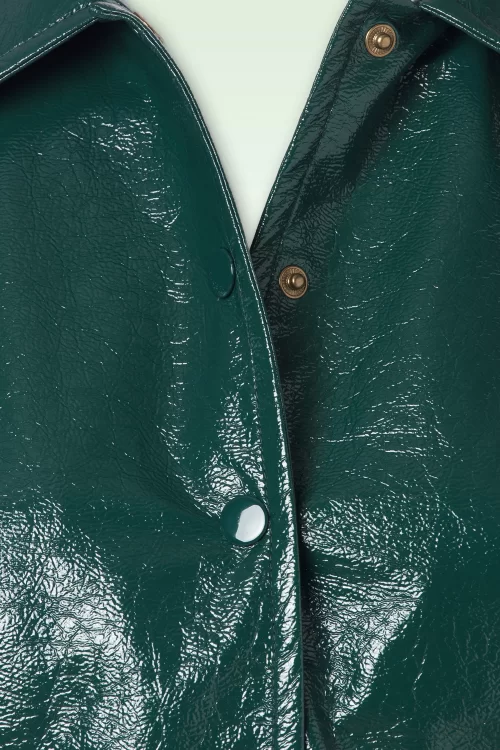 King Louie Isa Shine jacket in libel groen