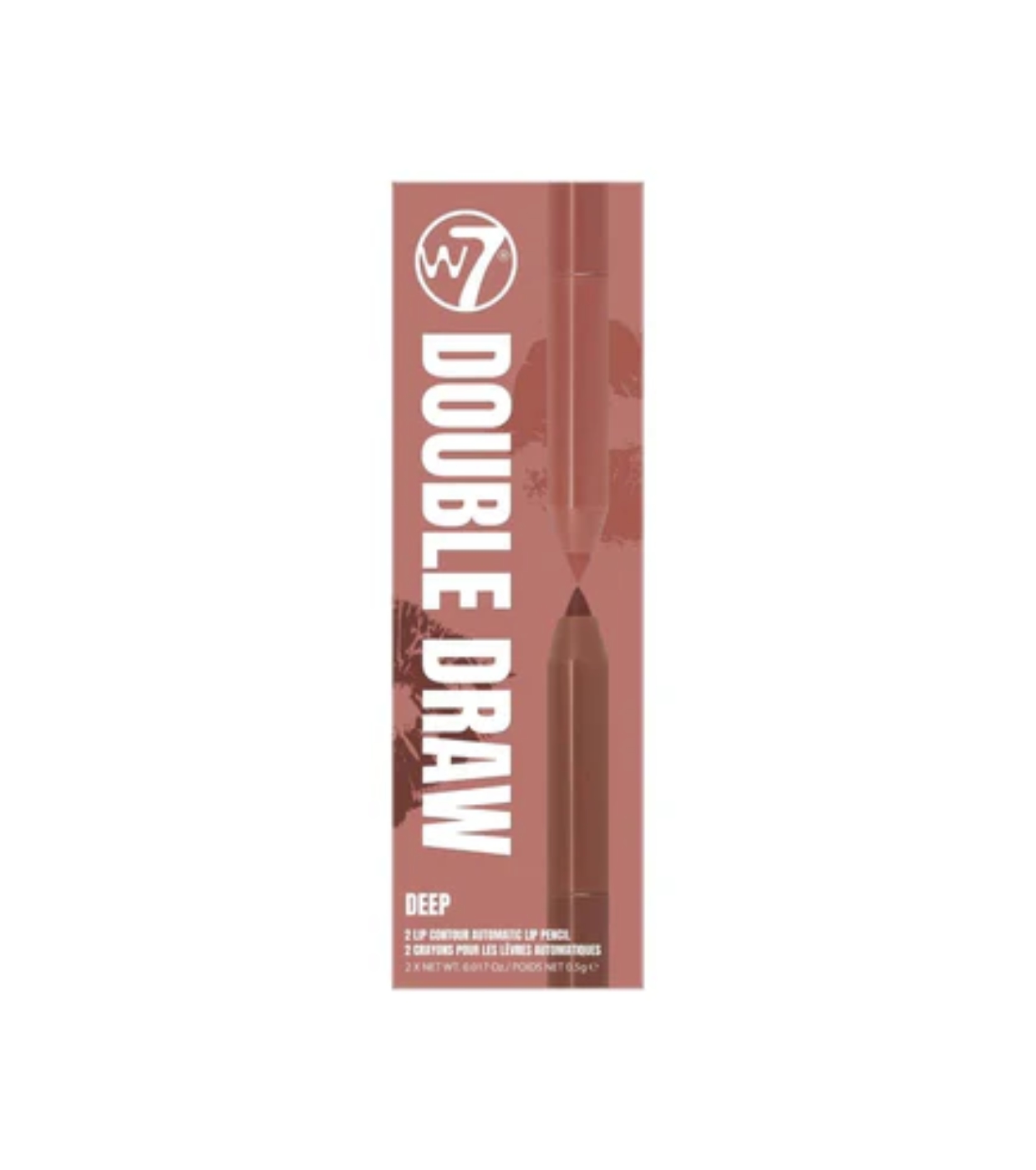 W7 - Delineador de Lábios Duo Double Draw - Deep