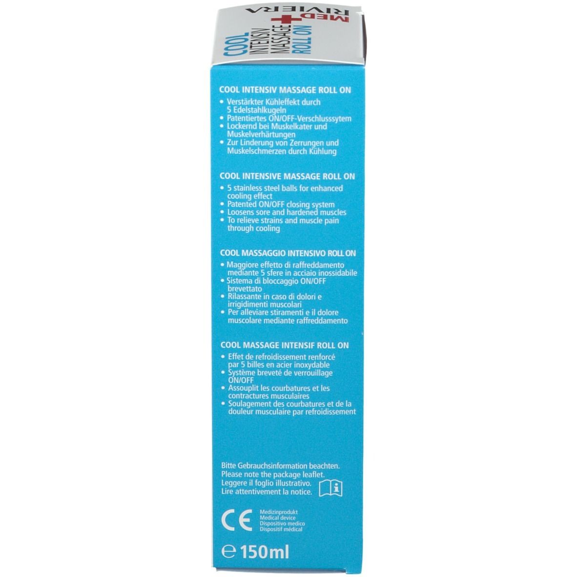 RIVIERA MED+ COOL Intensiv Massage Roll-on
