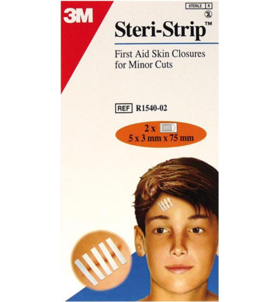 3M Steristrips 3 x 75mm 2×5 strips (2 stuks)