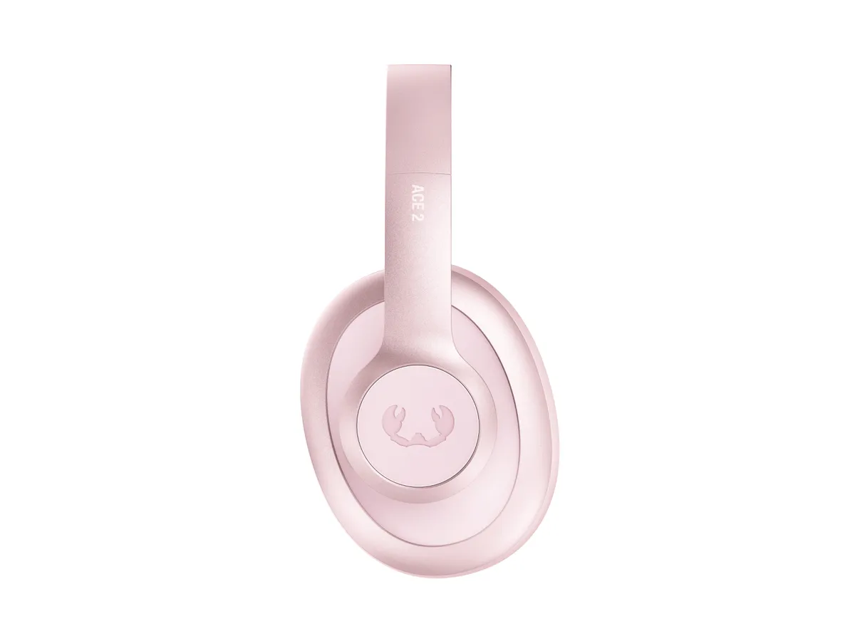 Clam Ace 2 Bluetooth 6.0 Kopfhörer Over-Ear Headset mit Adaptive Hybrid ANC (3HP4310PP) - Pastel Pink