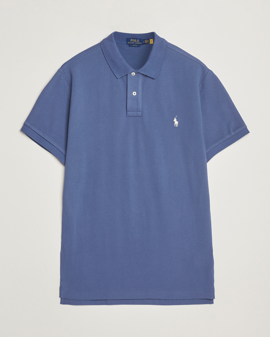 Polo Ralph Lauren Slim Fit Polo Earth Blue