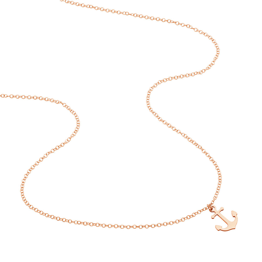 Collier Sacha Argent Rose