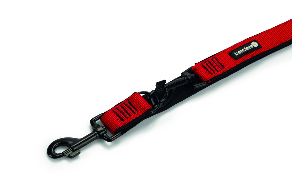 Beeztees Premium Parinca - Dressuurlijn - Trainingslijn Hond - rood - 200 cm