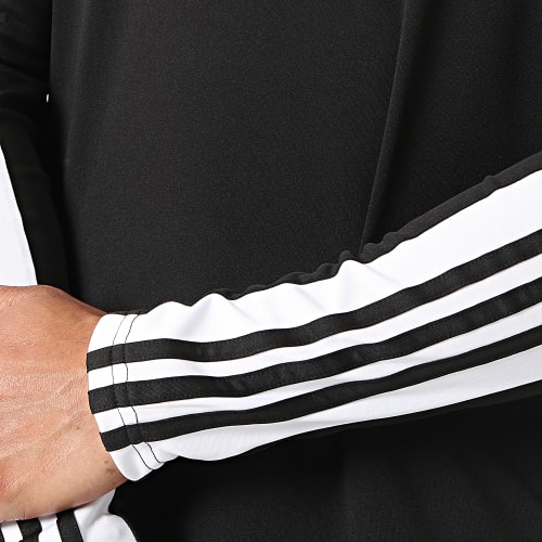 Tee Shirt De Sport Manches Longues A Bandes Squad 21 GN5792 Noir