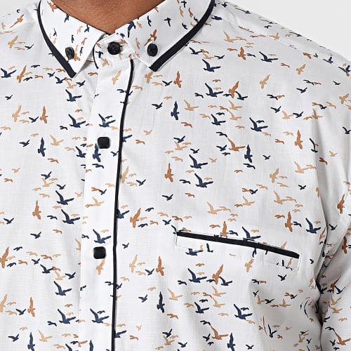 Chemise Manches Longues Blanc