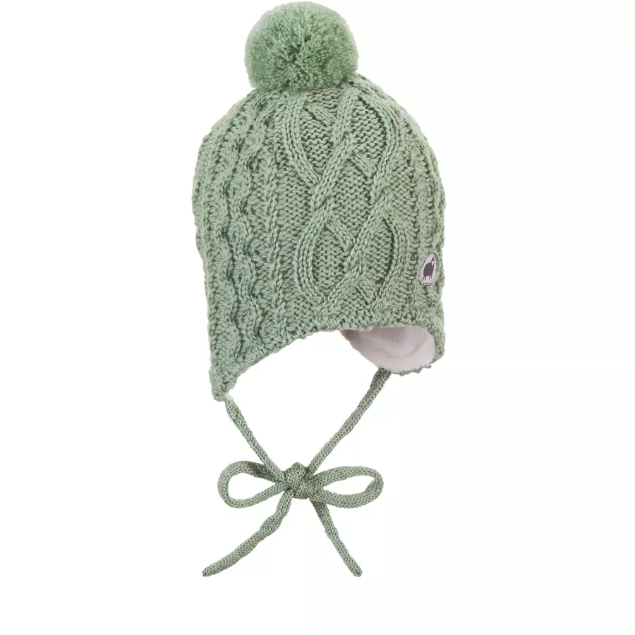 Sterntaler Strickmütze grün
