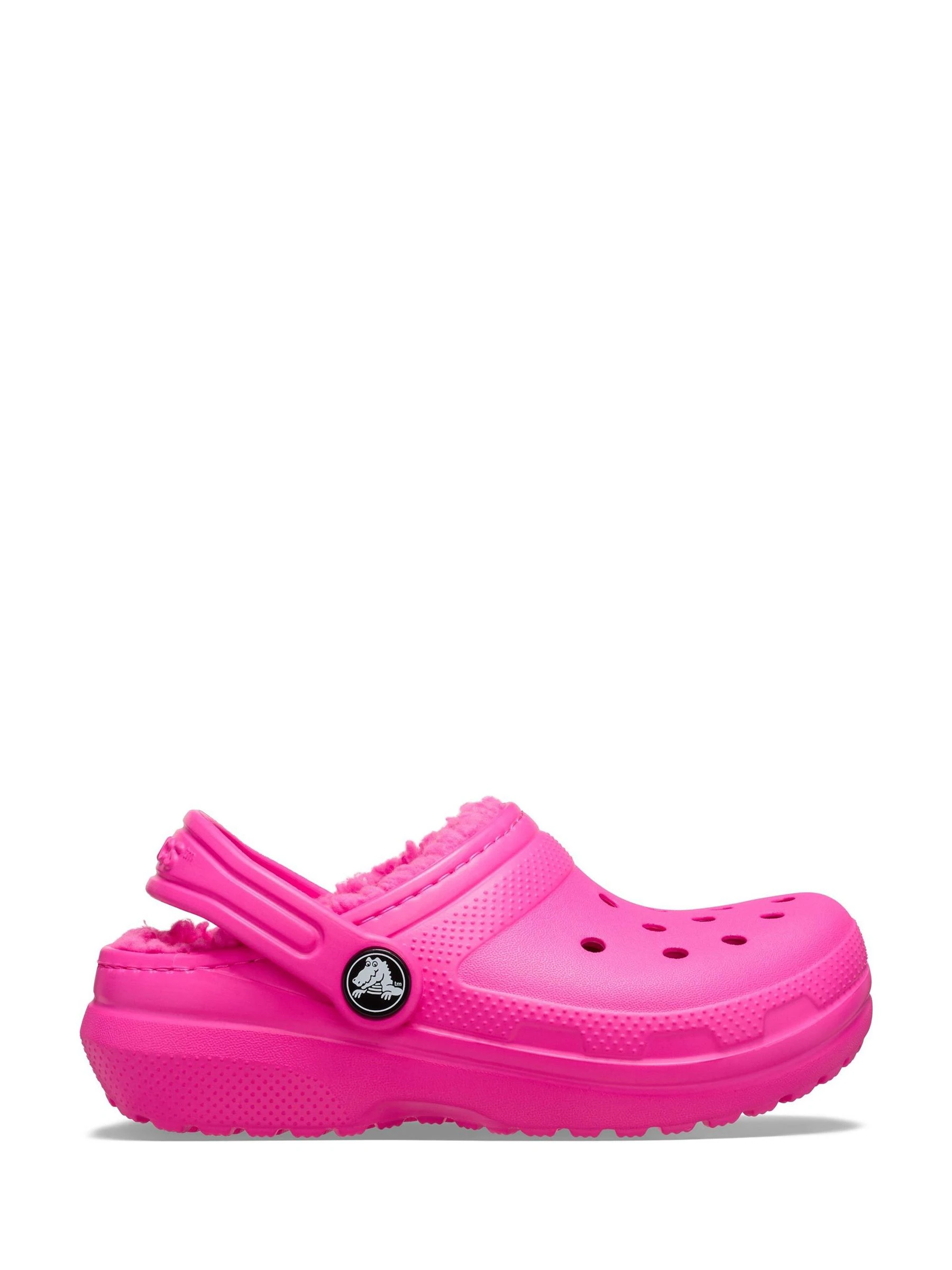 Roze - Crocs Classic gevoerde clogs