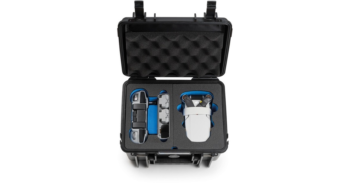 B&Woutdoor.case type 2000 Mini2 koffer  (Zwart)