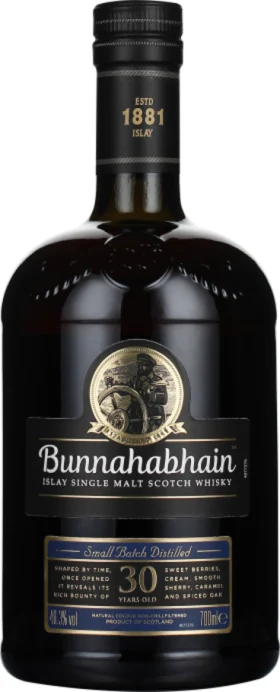 BUNNAHABHAIN 30 YEARS SINGLE MALT 70CL