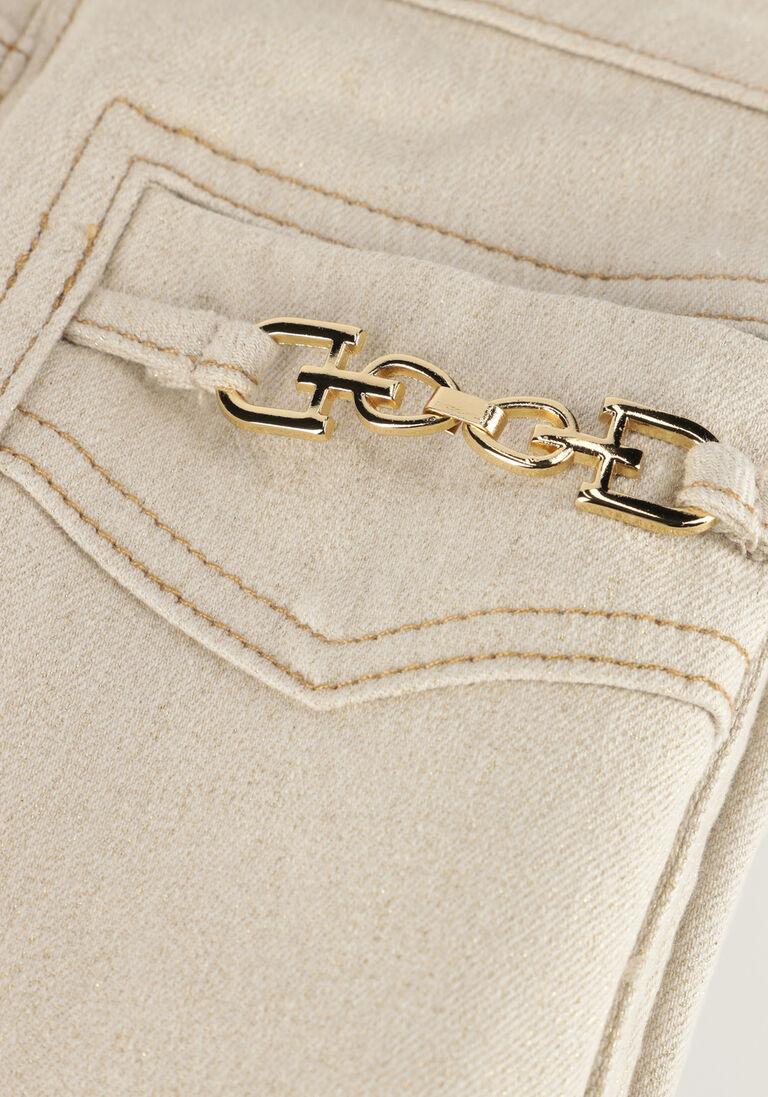 MOS MOSH beige mos mosh wide jeans colette shimmer pants