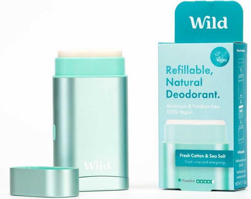 Wild Fresh Cotton & Sea Salt - Deo Stick - 40 g - Unisex