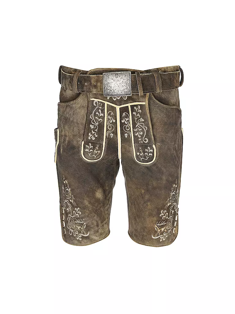 BECKERT Hirschlederhose HOCHKÖNIG  braun