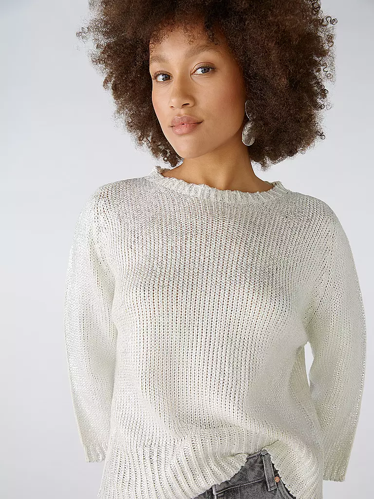 OUÍ Pullover  silber