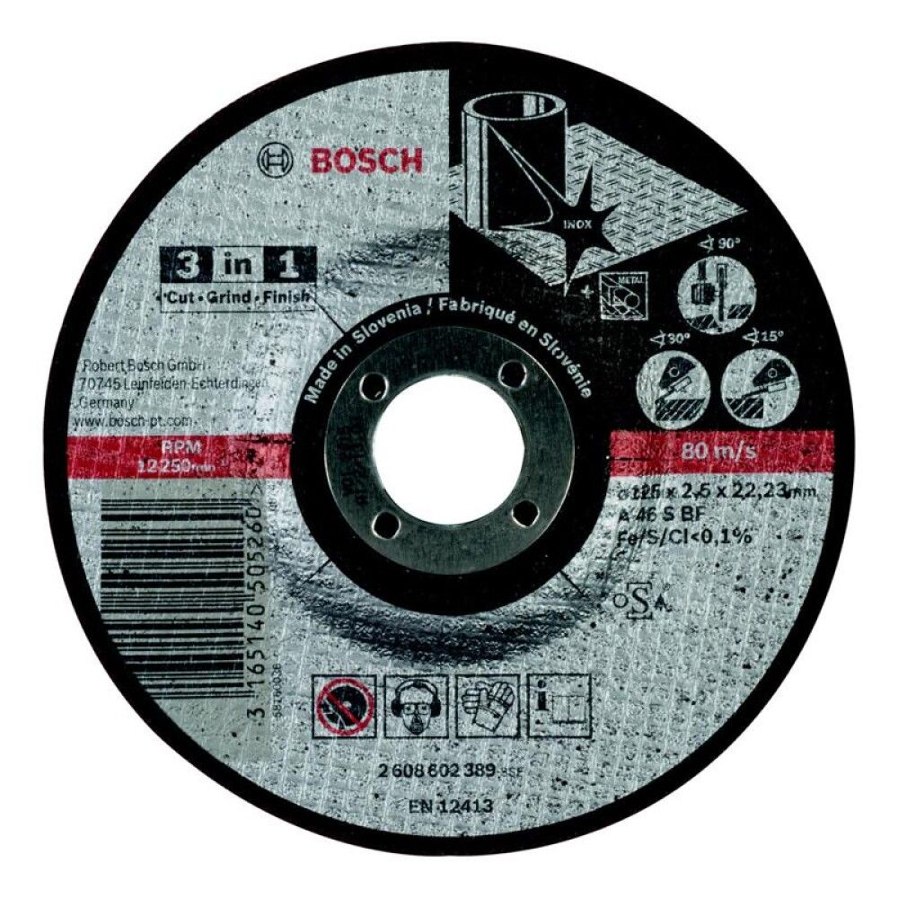 DIAMANTSKIVE BOSCH STDCERAMIC 125X22,23MM